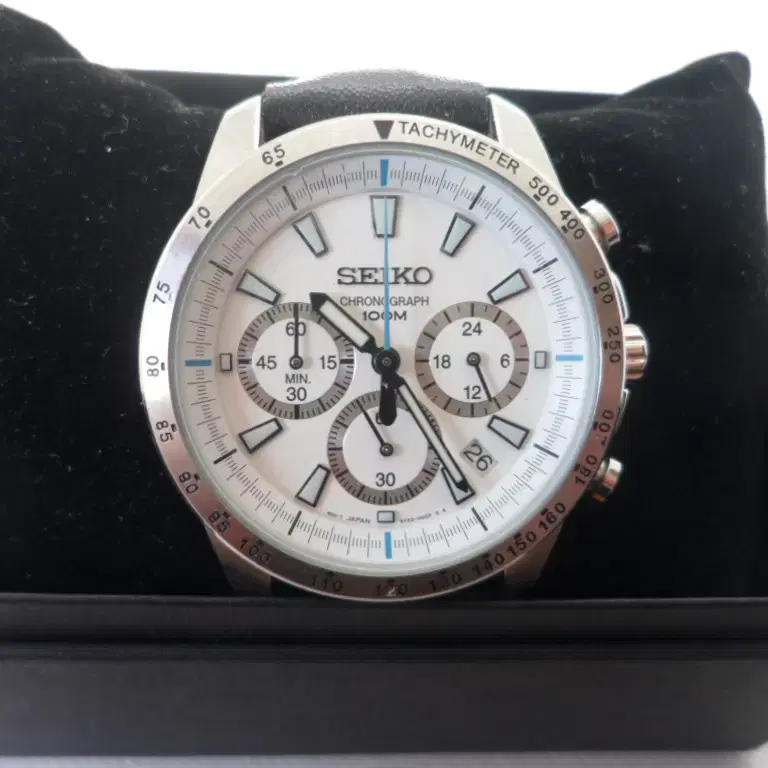 정품 세이코 seiko 6t63-00d0 남성용 손목 시계