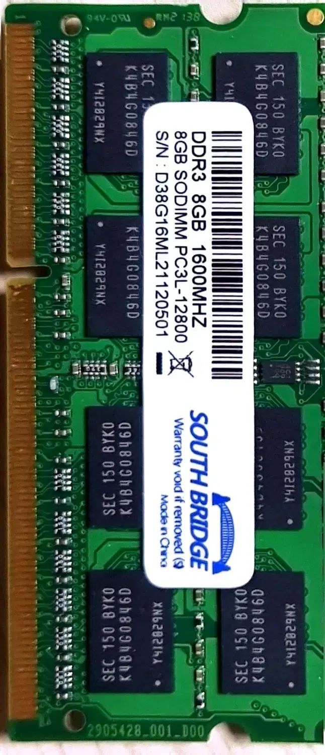 노트북용 DDR3 8GB 램