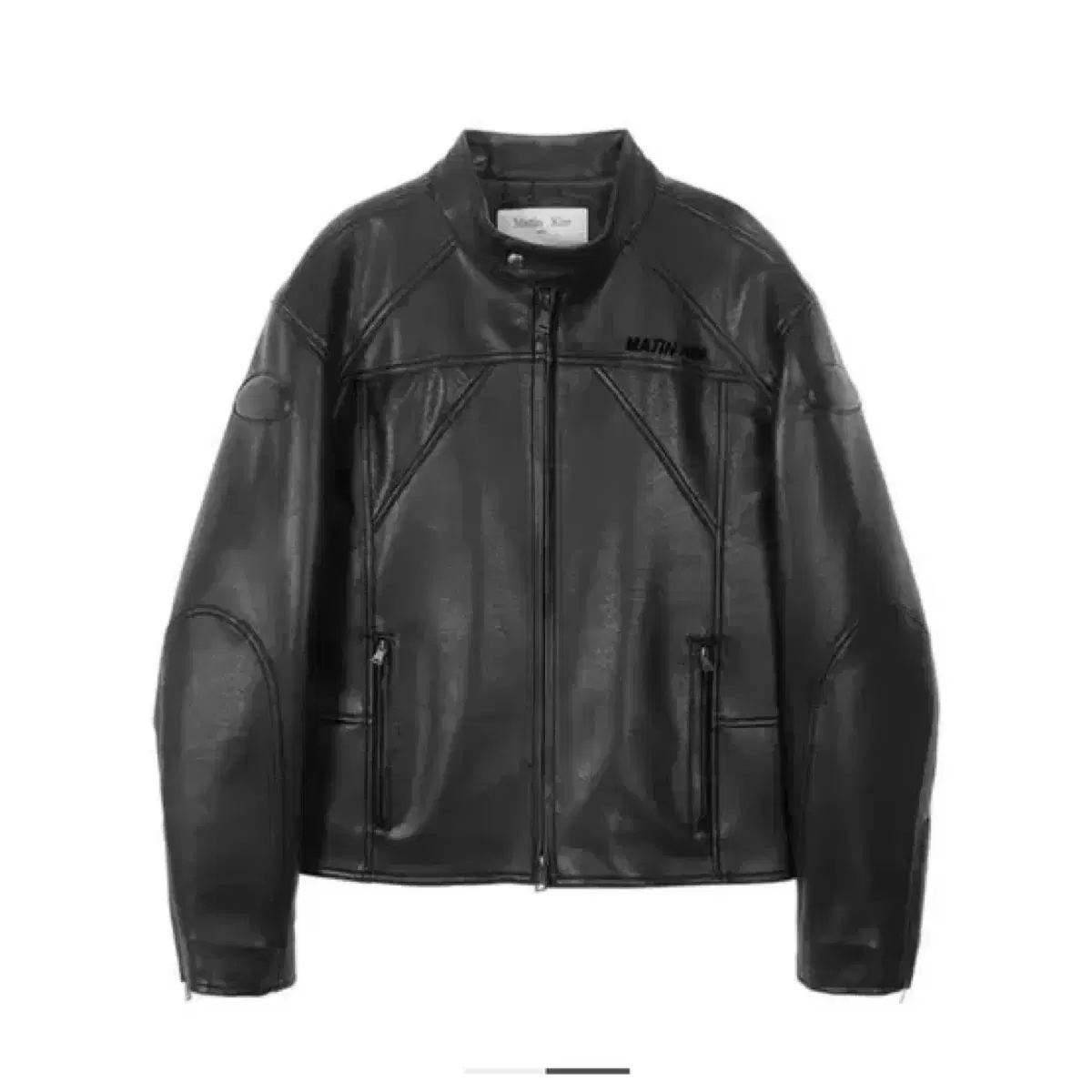 Matengkim Leather Biker Jacket S