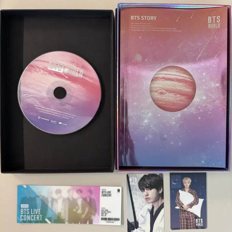 BTS world OST 방탄소년단 정국 지민 포카