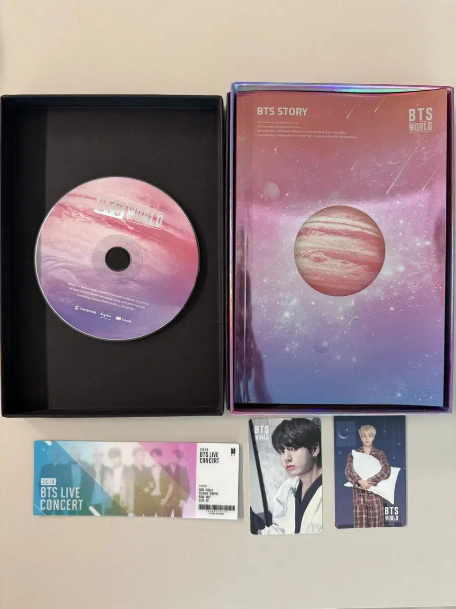 BTS world OST 방탄소년단 정국 지민 포카