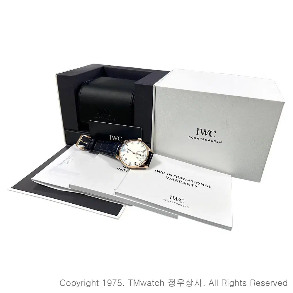 IWC 포르투기저 18K 핑크골드 40mm IW358306