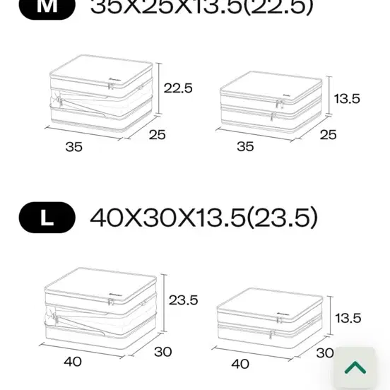 브랜든 부피순삭 압축 파우치 2세대