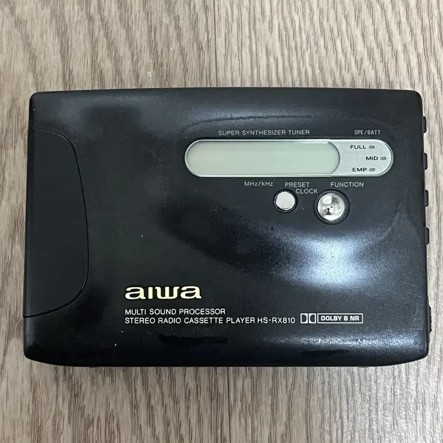 아이와 Aiwa Rx810 워크맨 카세트