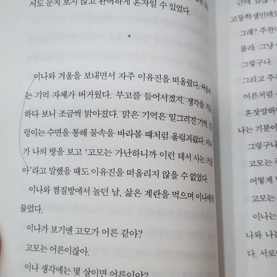 최진영 소설)쓰게될것, 오로라, 해가지는곳으로, 이제야언니에게, 일주일