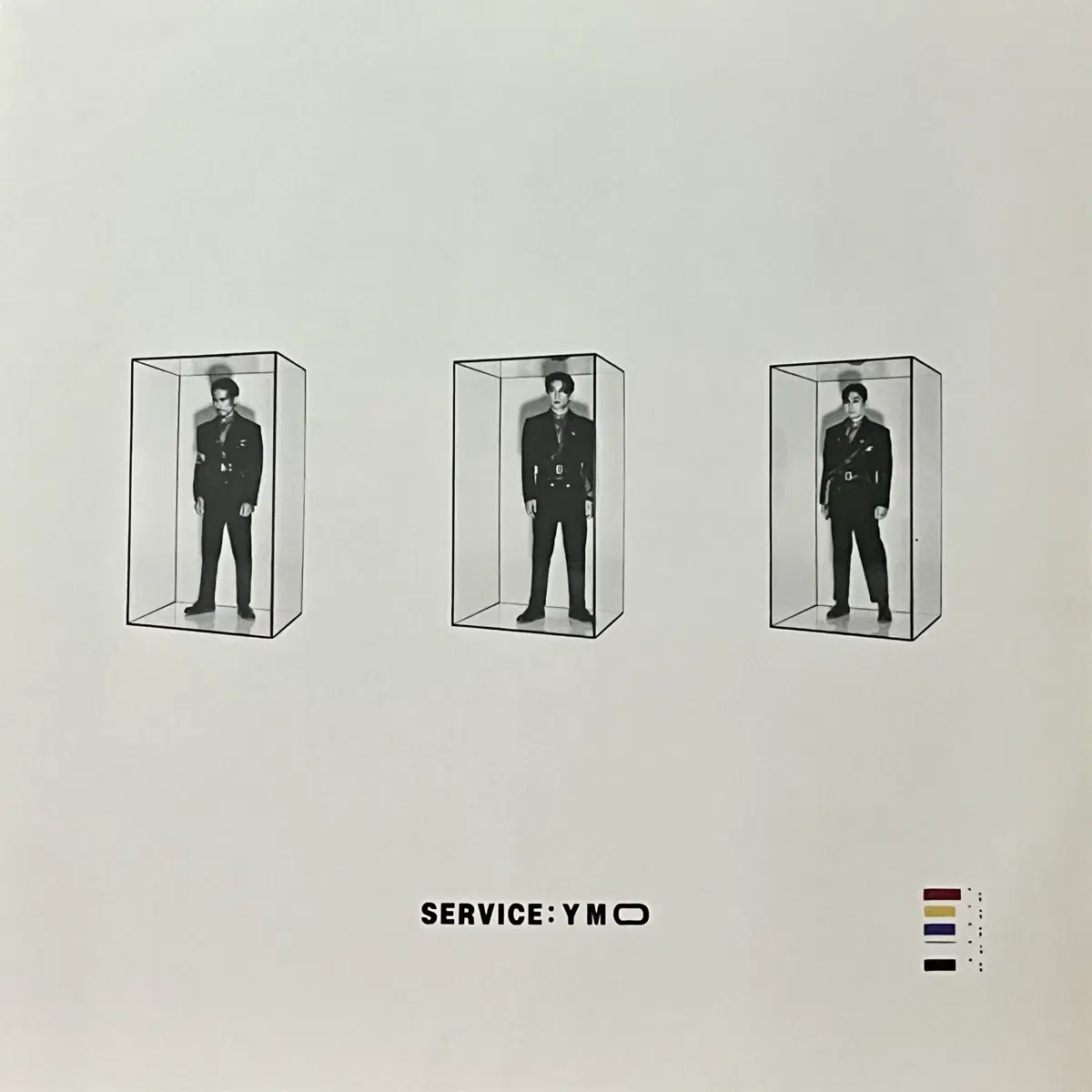 초반LP YMO -일본반 Service 류이치 사카모토 신스팝