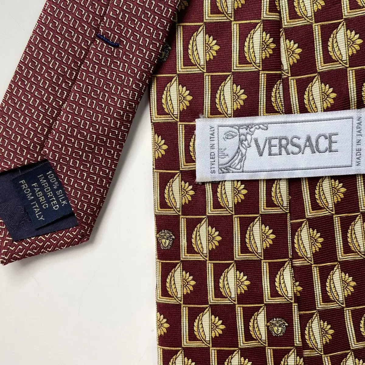 Versace  베르사체 모노그램 정품 명품 넥타이