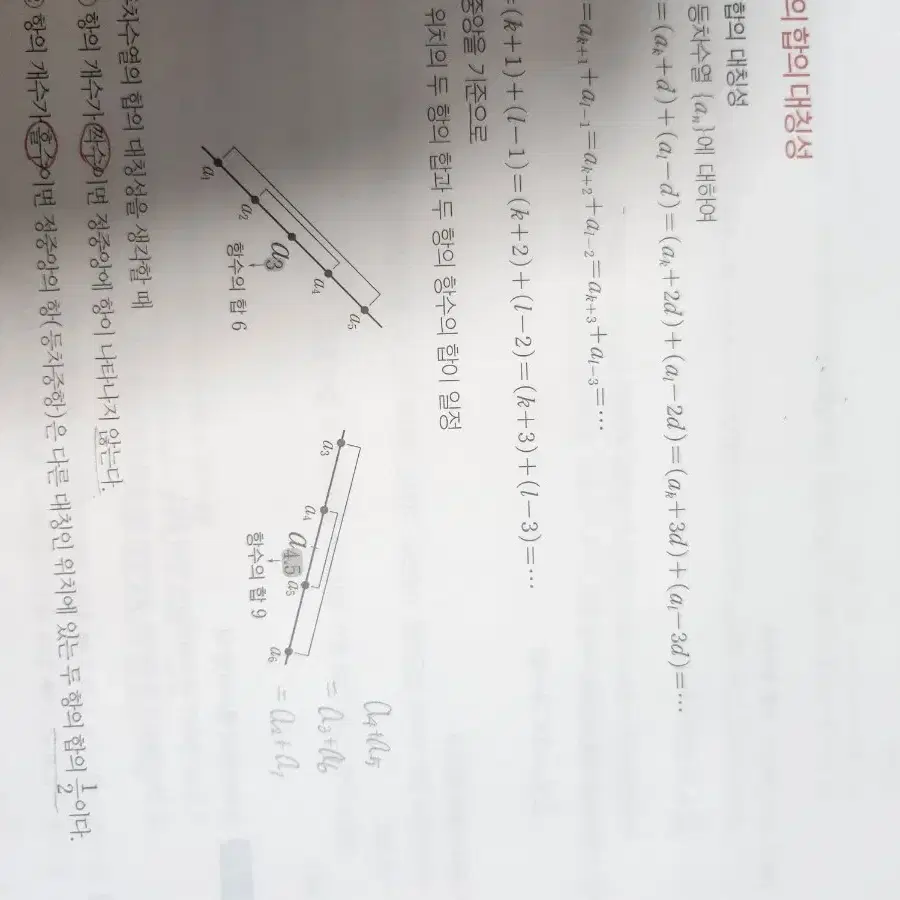 수능 수학 교재 처분