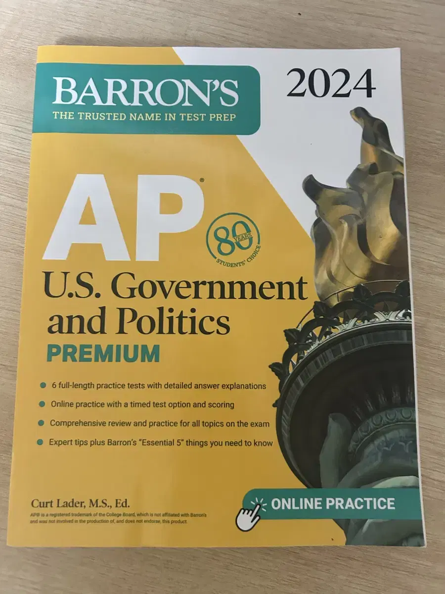 2024 Barrons AP US government and polit