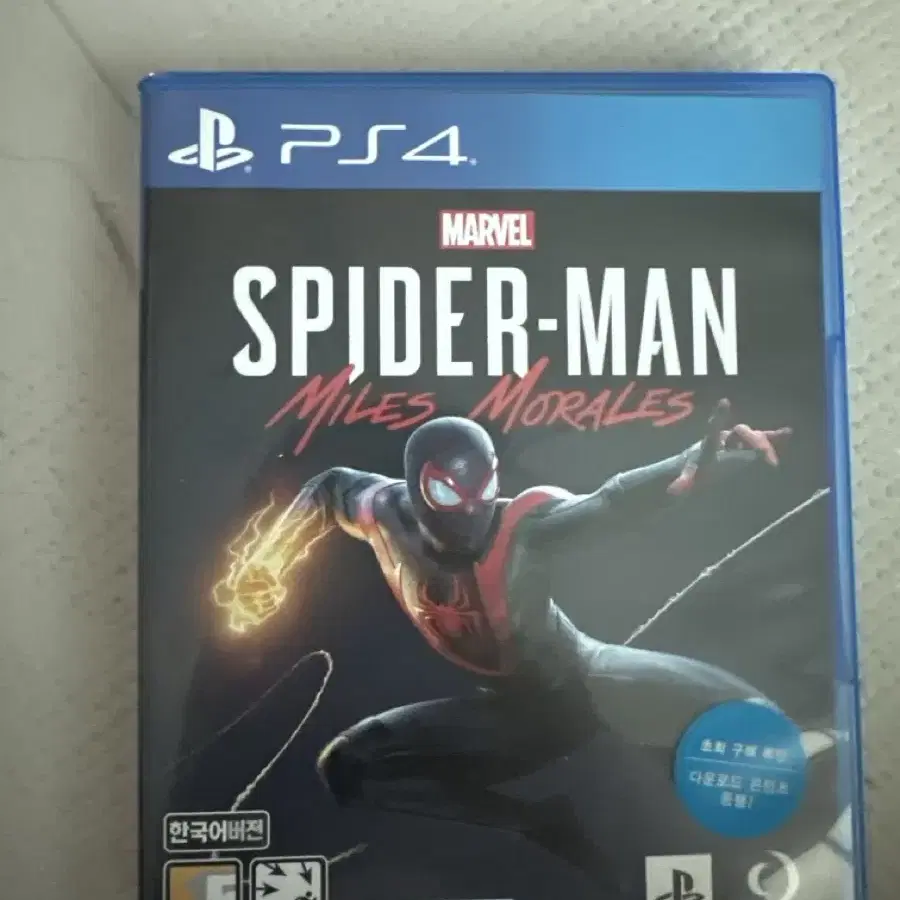 ps4 스파이더맨 마일로 모랄레스 팝니다!