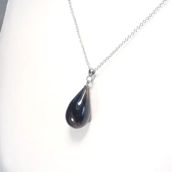 연수정 목걸이 smoky quartz pendant