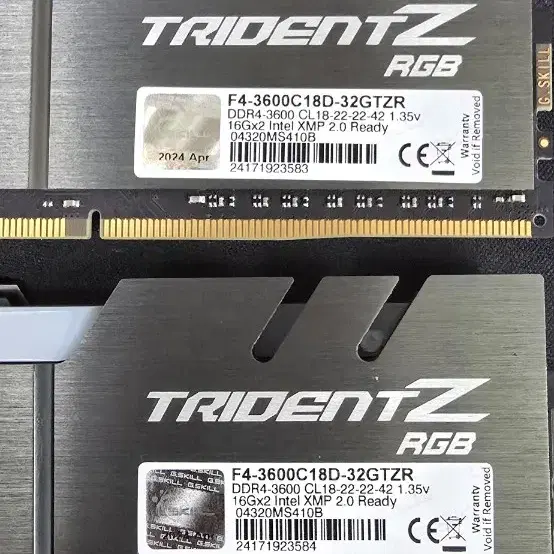 G.SKILL 16G DDR4 튜닝램