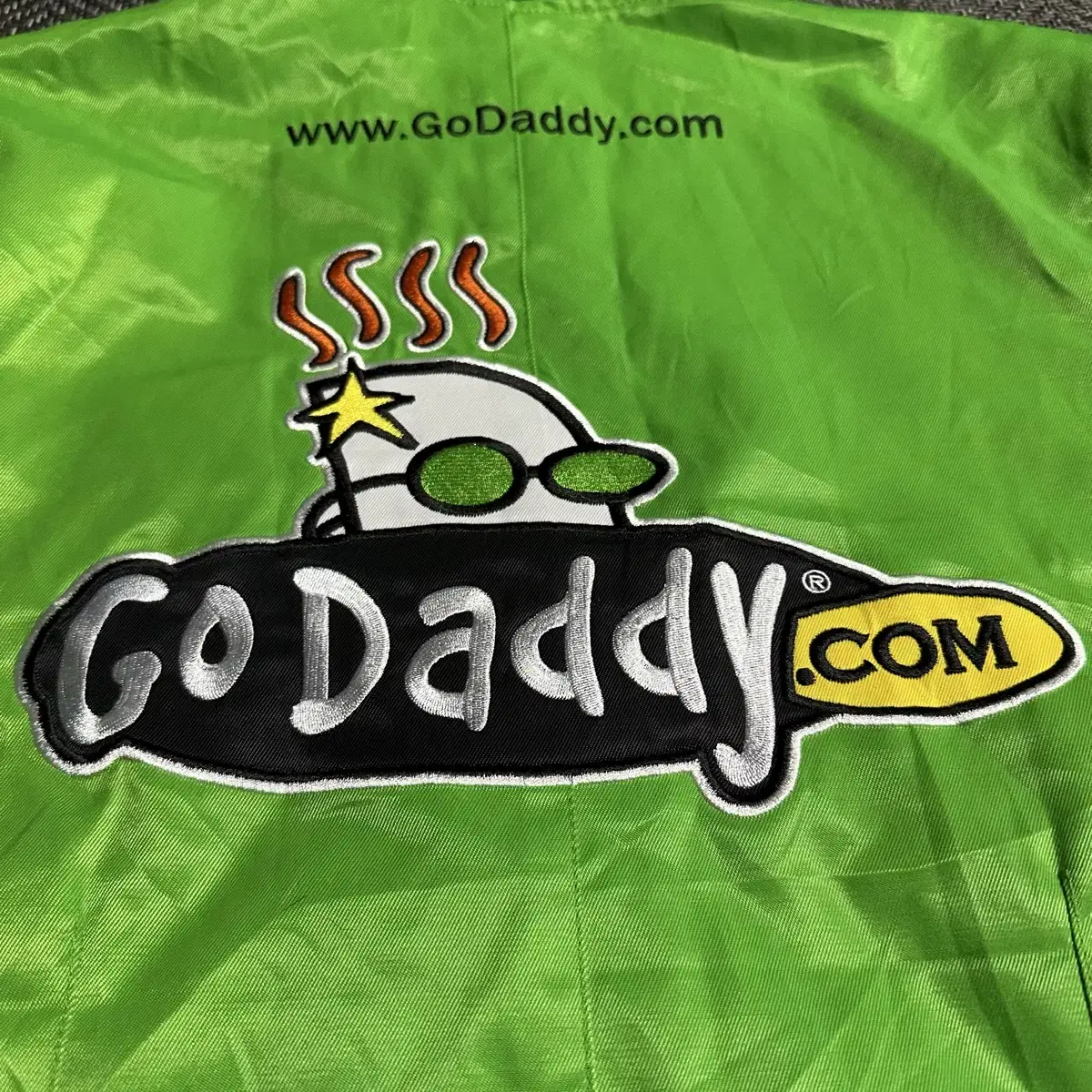 NASCAR GO DADDY 레이싱 바람막이 자켓