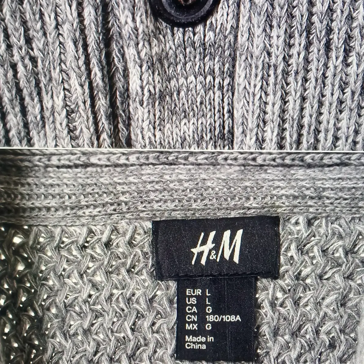 H&M  수입 가디건 100 사이즈