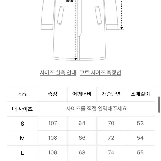 급처 벌스데이수트 롱 더플코트 블랙 s