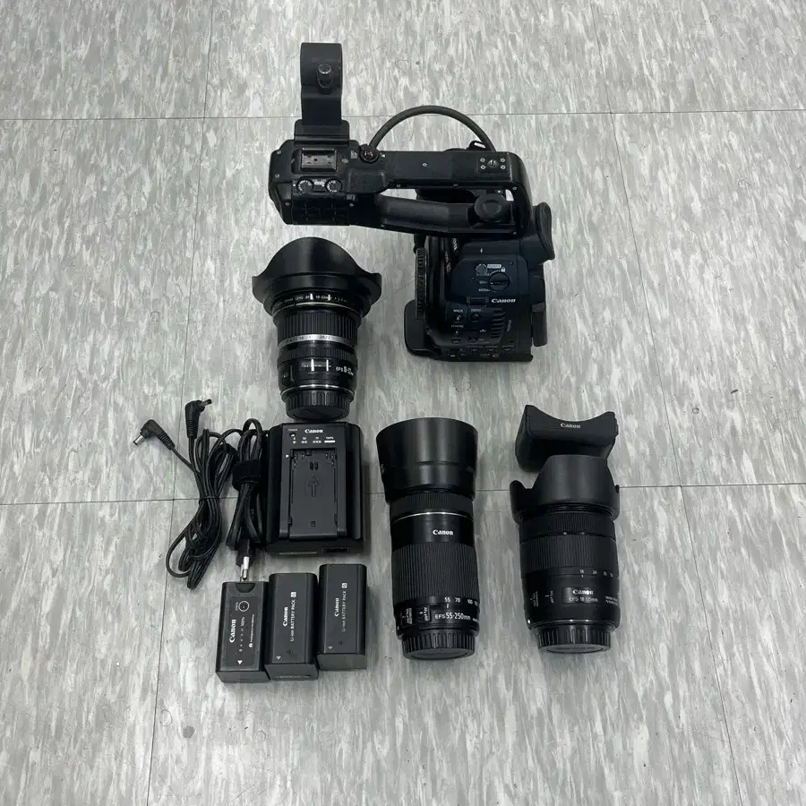 canon eos c100 set 팝니다