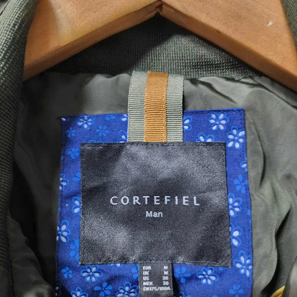 D361 [L] Cortefiel Spain 남성 퀄팅 자켓