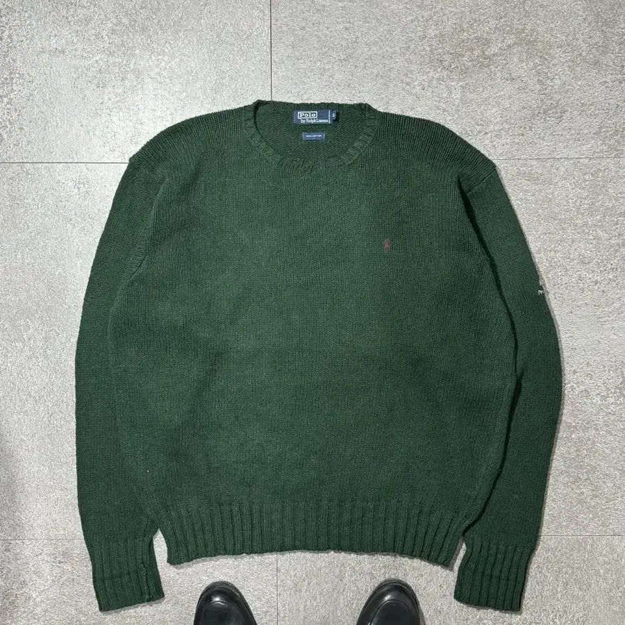 XL/Polo Ralph Lauren Green Sweater/ N29