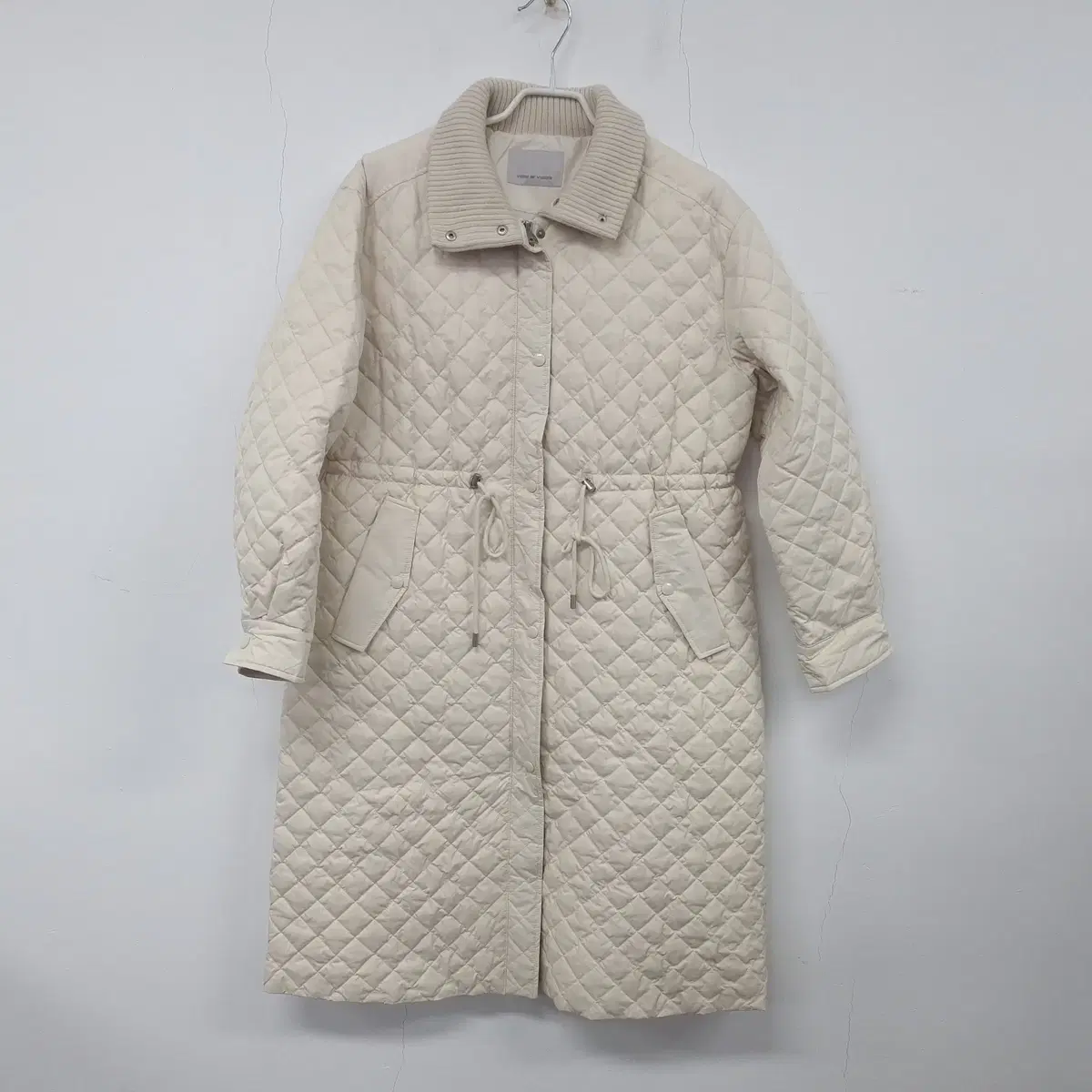 VOV Vov 23 Ribbed kara Goose Down Quilted Coat Women's Padding 66