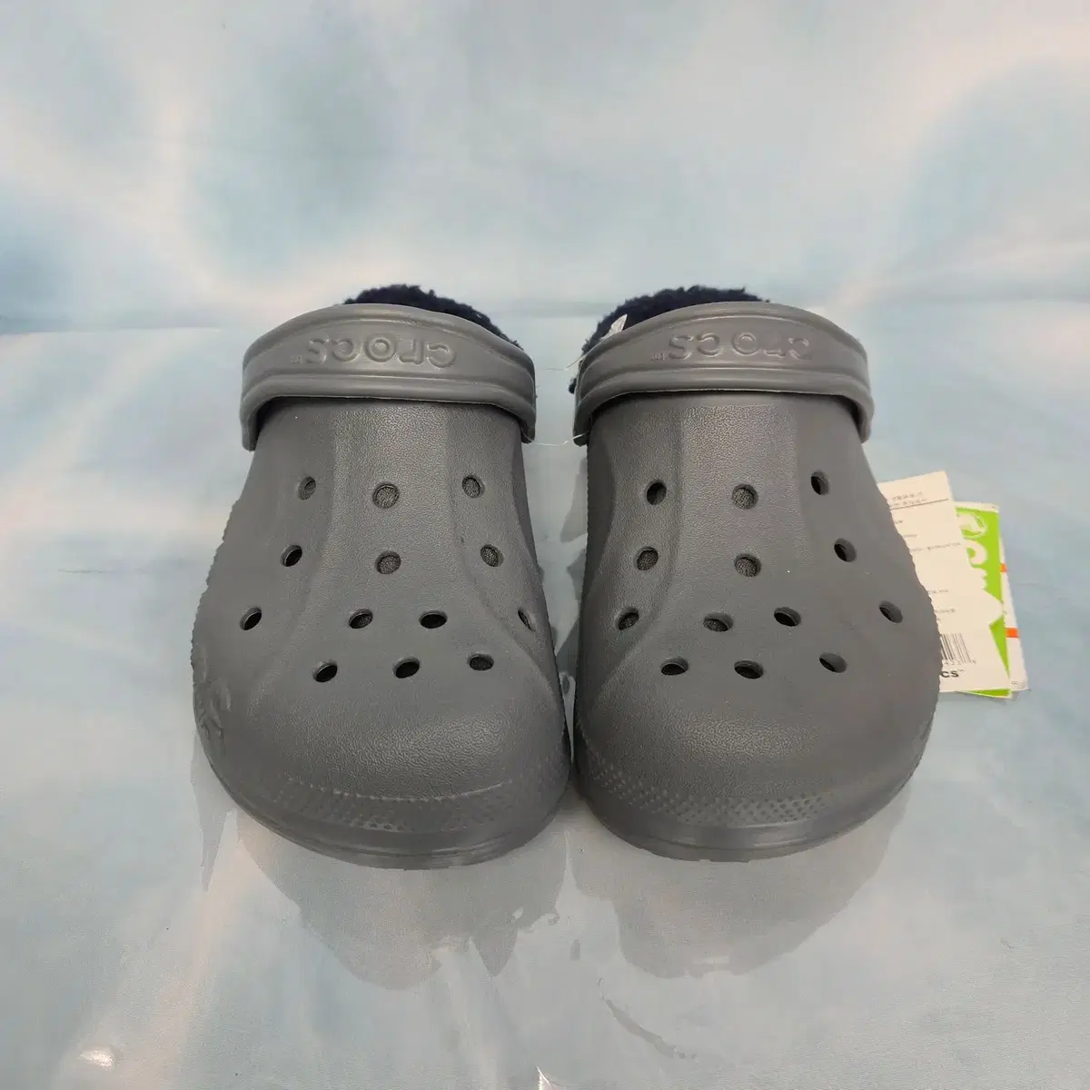 [210] 새제품 CROCS 털 크록스