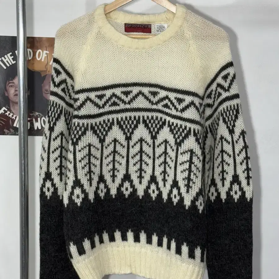 Vintage Nordic Sweater/ N32