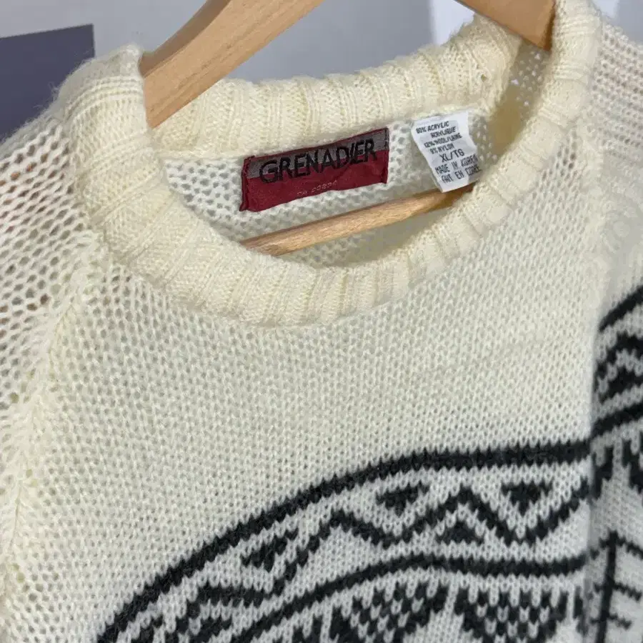 Vintage Nordic Sweater/ N32