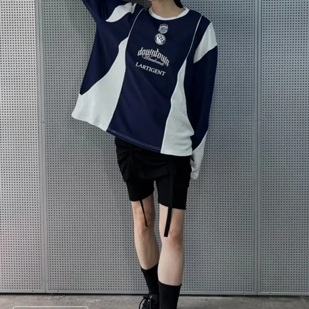 라티젠 BLOCK JERSEY TOP 저지탑