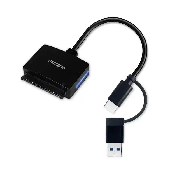 듀얼포트 USB3.0 SATA 변환 컨버터