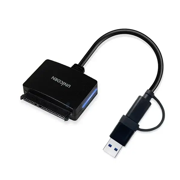 듀얼포트 USB3.0 SATA 변환 컨버터