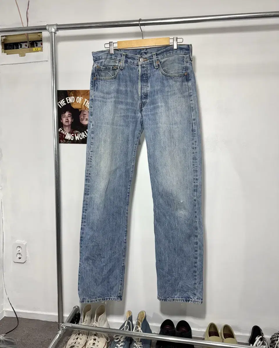 33inch/ Levi's 501 jeans/L20