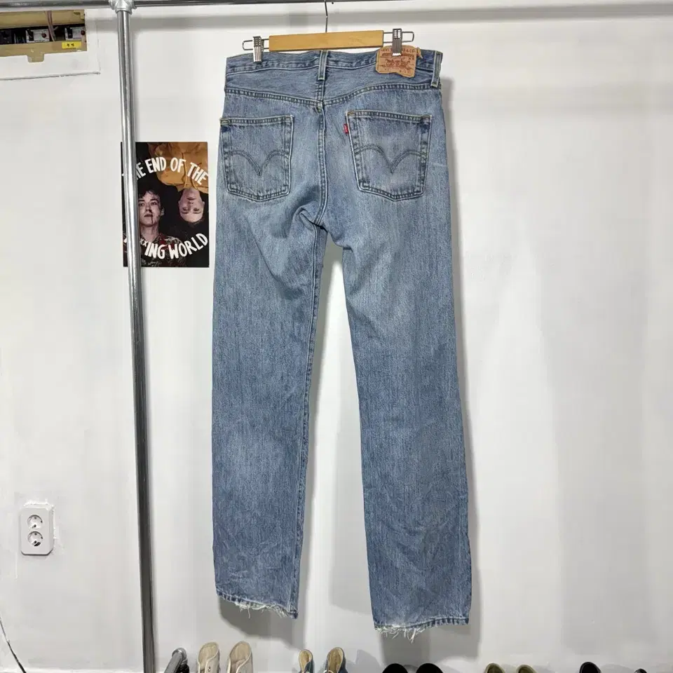 33inch/ Levi's 501 jeans/L20