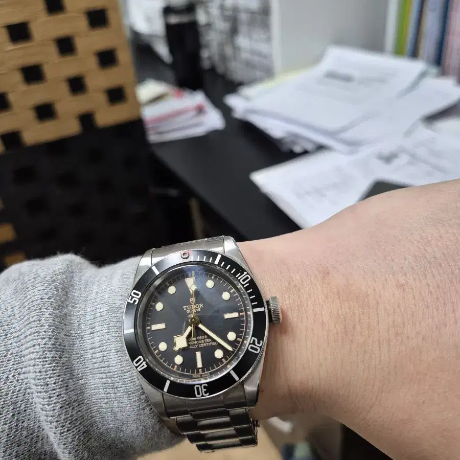 튜더 블랙베이58 검판 오토매틱 정품 로렉스 롤렉스 TUDOR ROLEX