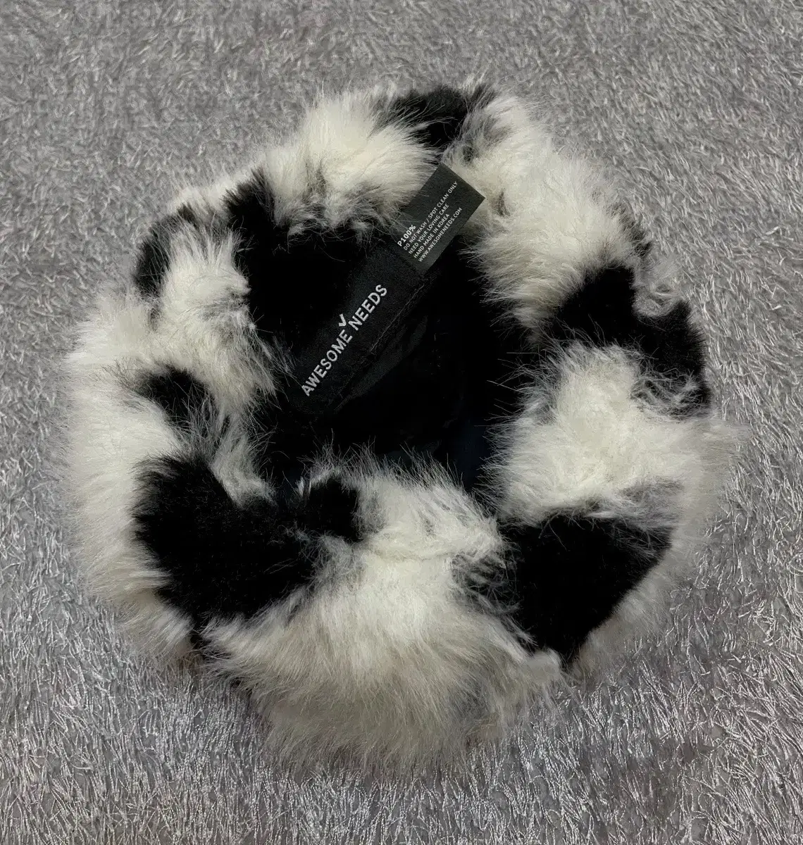 Milkcow fur hat