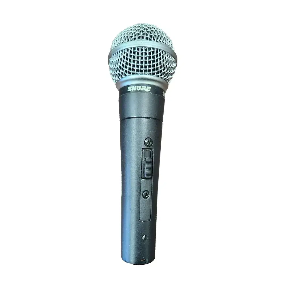 중고 SHURE SM58S 유선마이크 스위치있음