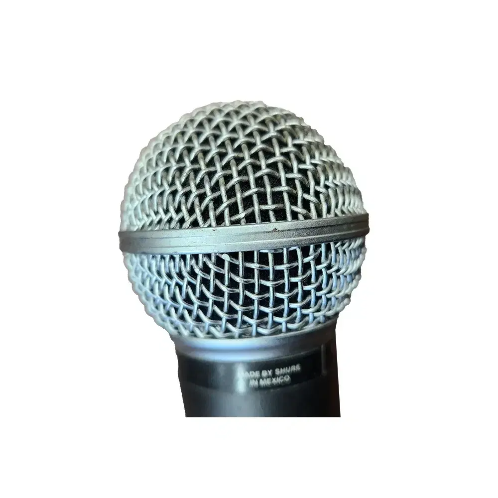 중고 SHURE SM58S 유선마이크 스위치있음