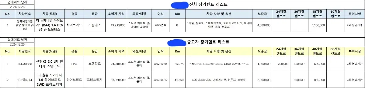 2024.12.26 장기렌트현황