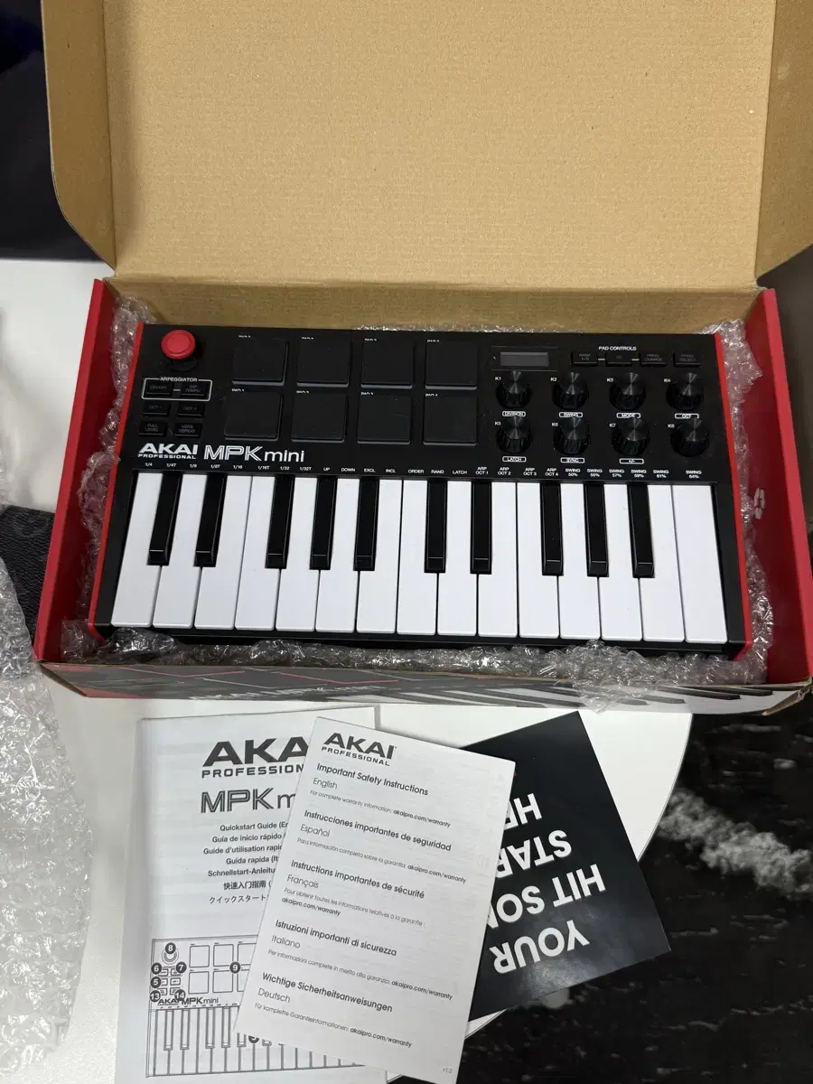 AKAI MPK MINI MK3 아카이 미니 3 마스터 키보드