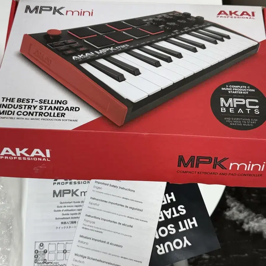 AKAI MPK MINI MK3 아카이 미니 3 마스터 키보드