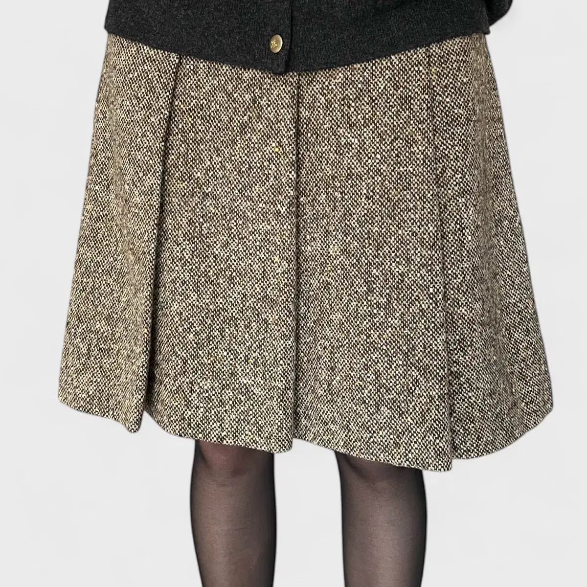 miumiu wool skirt