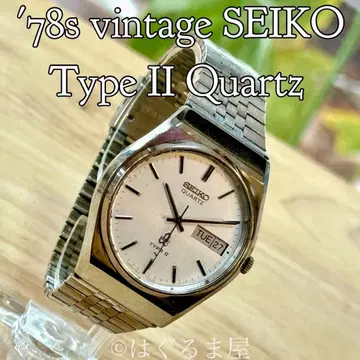 1978년 10월 제조 세이코 타입 2 Qz 남성용 워치 점검 정비 완료