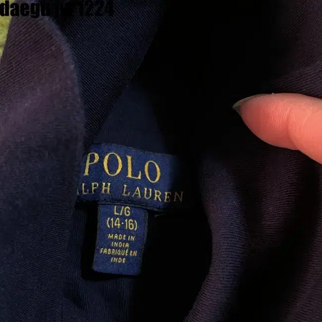 L 14-16 POLO TEE 폴로 긴팔 티