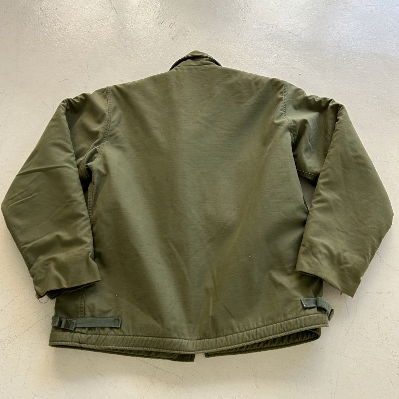 Original 70's U.S A-2 Deck Jacket Large