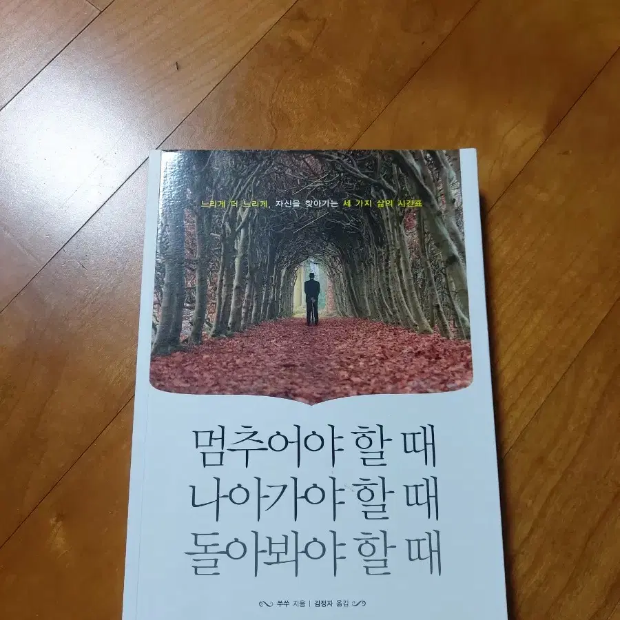 책 멈추어야할때 나아가야 할때 돌아봐야 할때