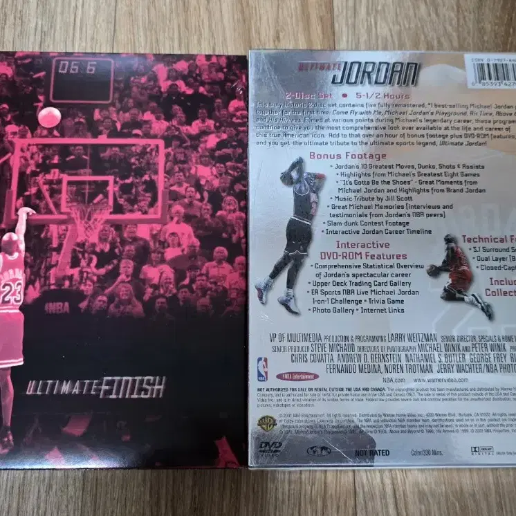 얼티밋 마이클조던 일대기 ultimate Jordan 23 dvd