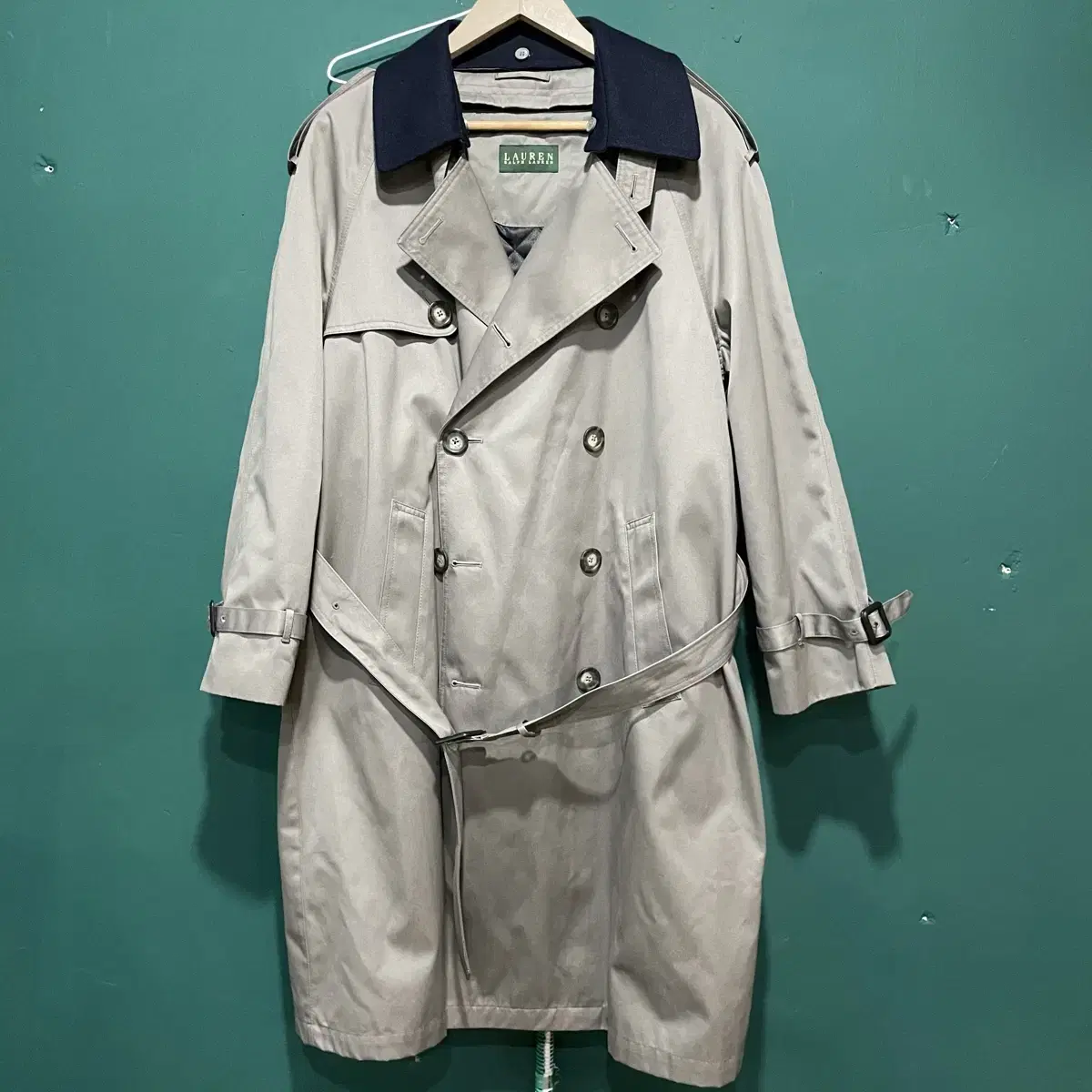 Polo Ralph Lauren woolen kara trench coat 100-105