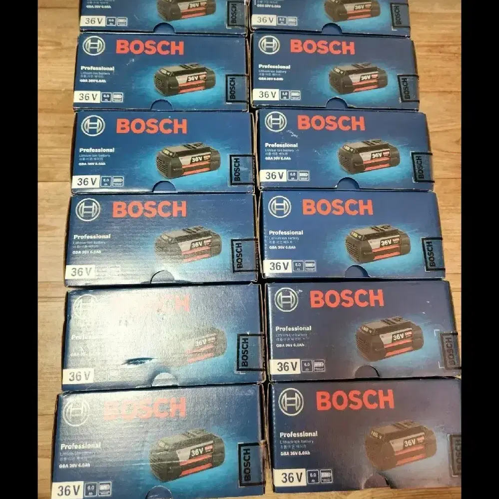 보쉬 BOSCH 36V  6.0 ah 리튬이온 배터리 미사용 팝니다