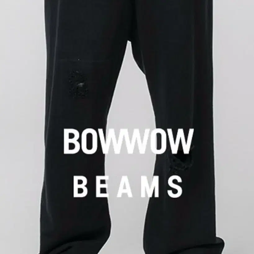 [L]바우와우 x 빔즈 bowwow x beams 데미지스웻팬츠