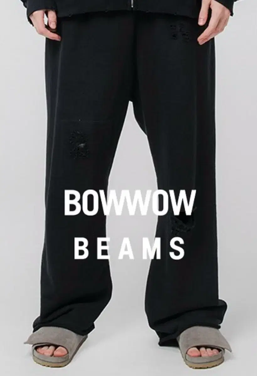 [L]바우와우 x 빔즈 bowwow x beams 데미지스웻팬츠