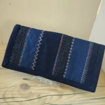 검도 장지갑 패치워크 미싱 자수