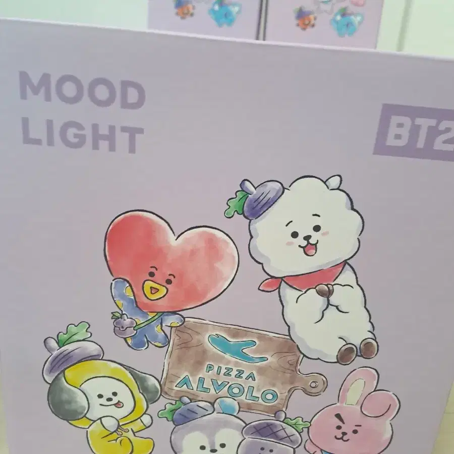 피자알볼로 BT21 무드등 풀셑